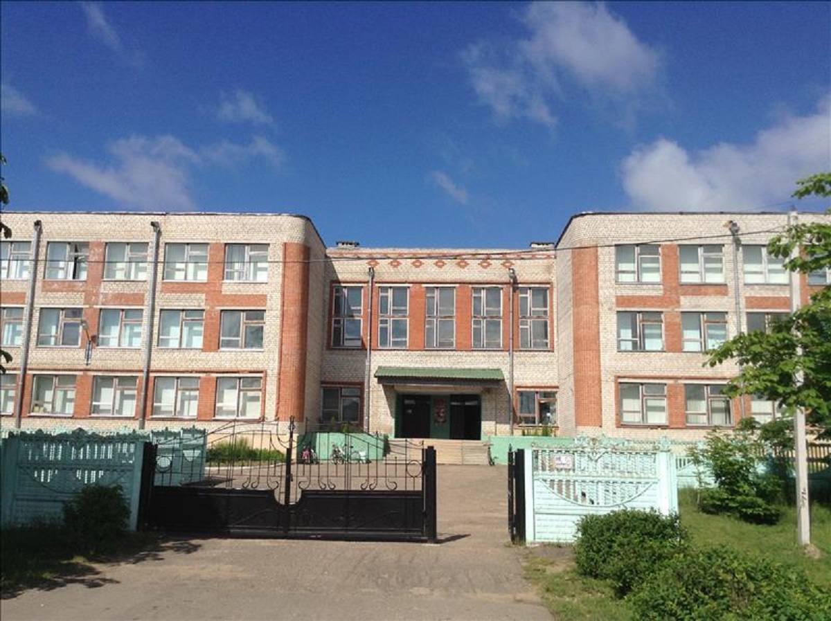 Главное здание школы на ул.Мичурина д.24